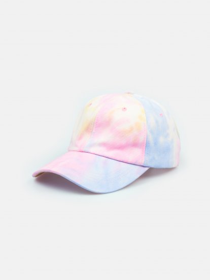 Tie dye baseball cap