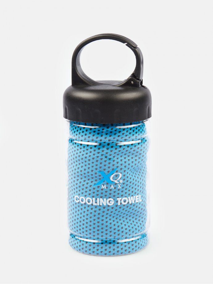 Cooling towel in bottle