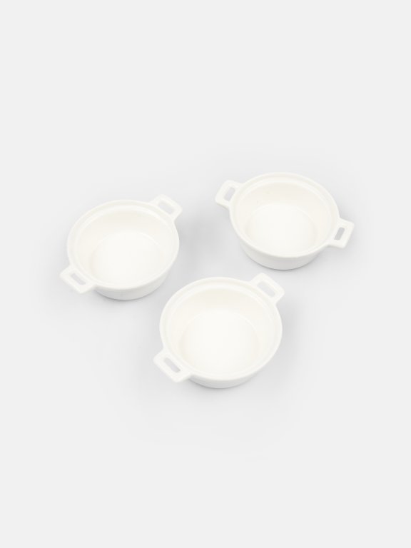 Set of 3 oven dishes