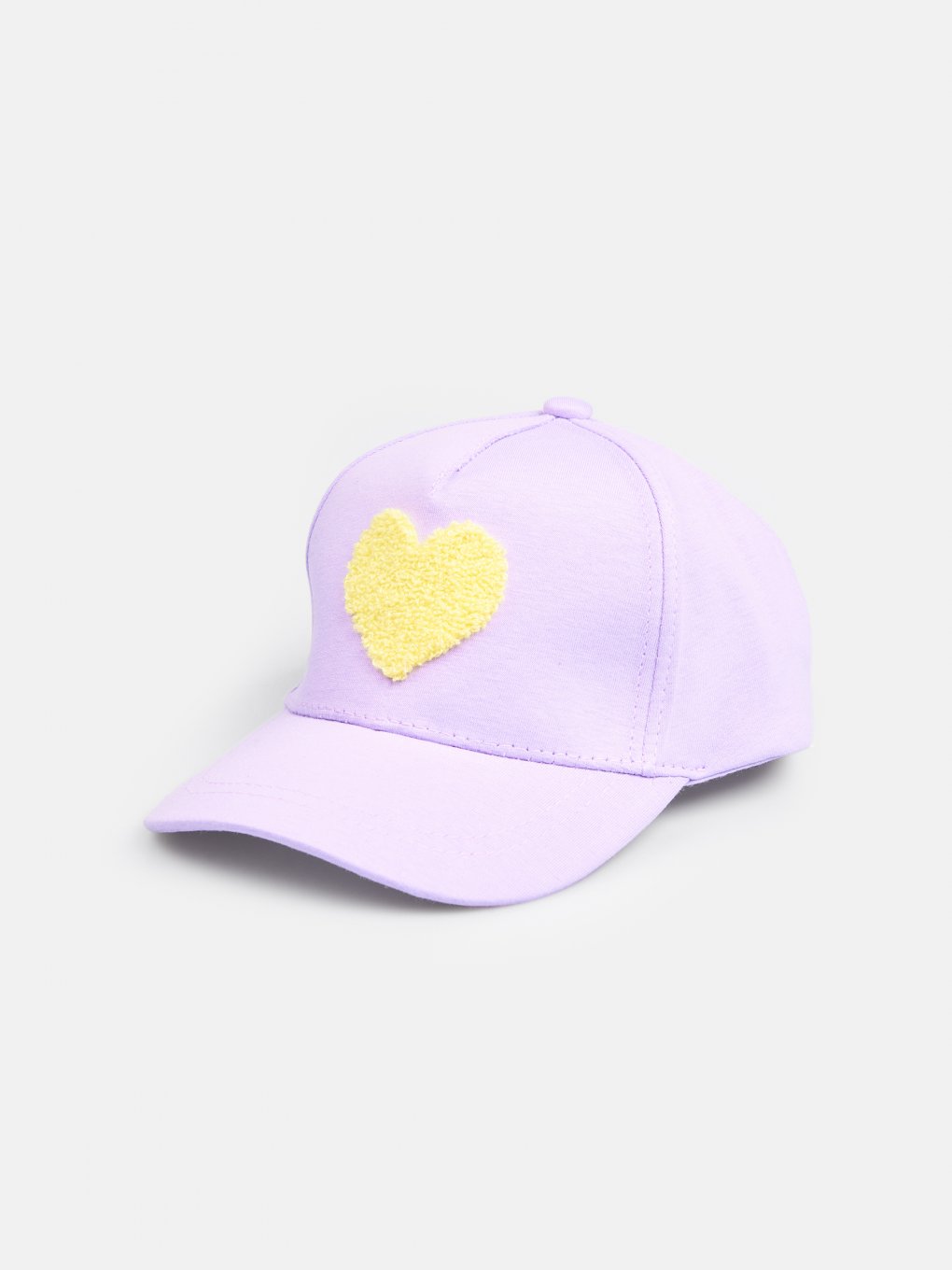 Baseball cap with heart