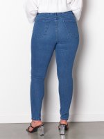 Basic plus size skinny jeans