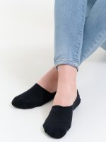 2-pack footies with silicone heel