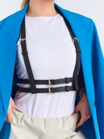 Corset belt with straps