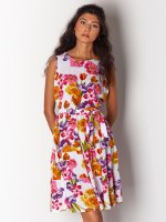 Viscose floral dress