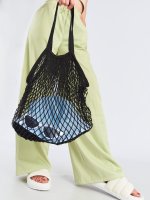 Cotton net shopping bag