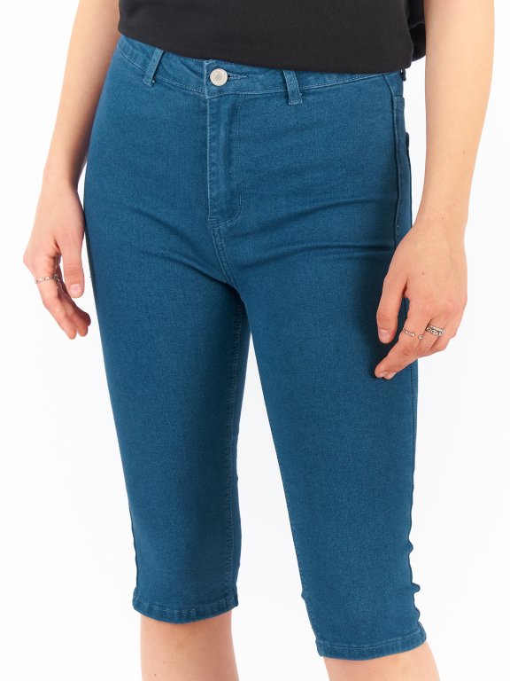 Capri-Shorts Basic für Damen