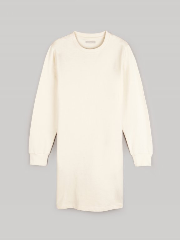 knee length dresses for ladies Bree Sweatshirt Dress - Black - Size 2XL main image 0