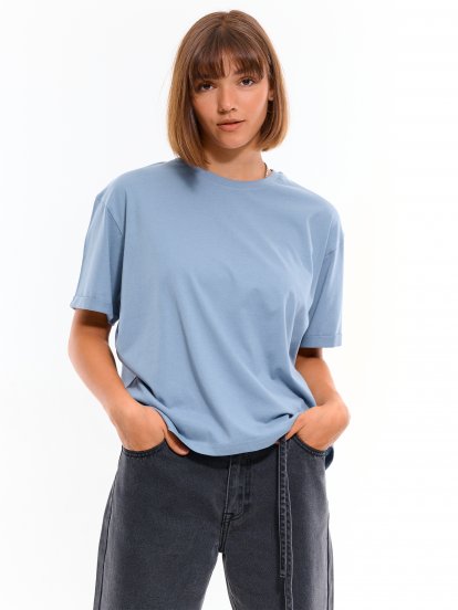 Basic cotton oversize cotton t-shirt