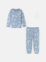 Cotton pyjamas with print