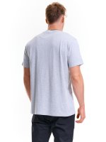 Męska koszulka z krótkim rękawem z męskim nadrukiem