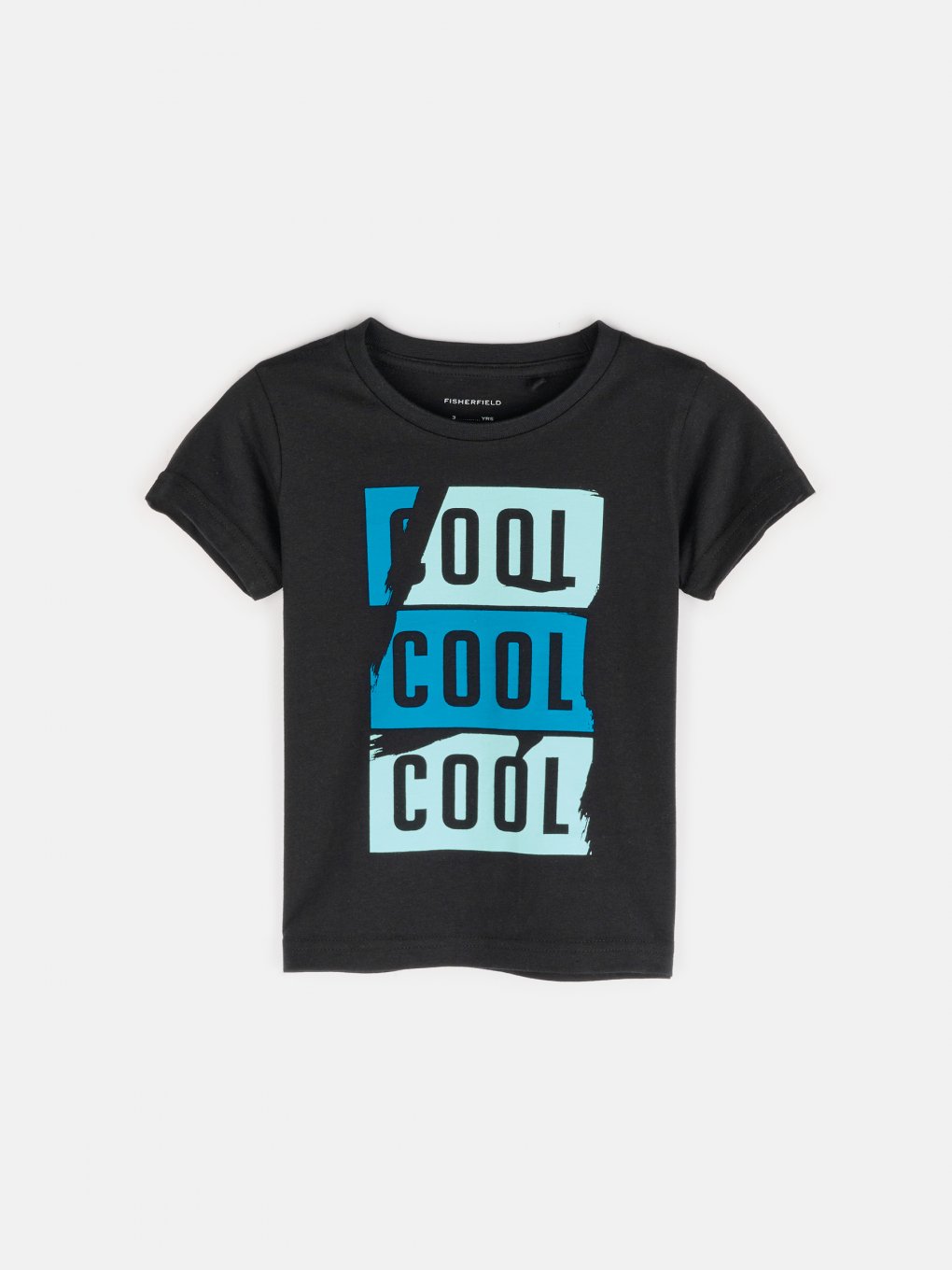Bavlnené tričko s nápisom Cool chlapčenské