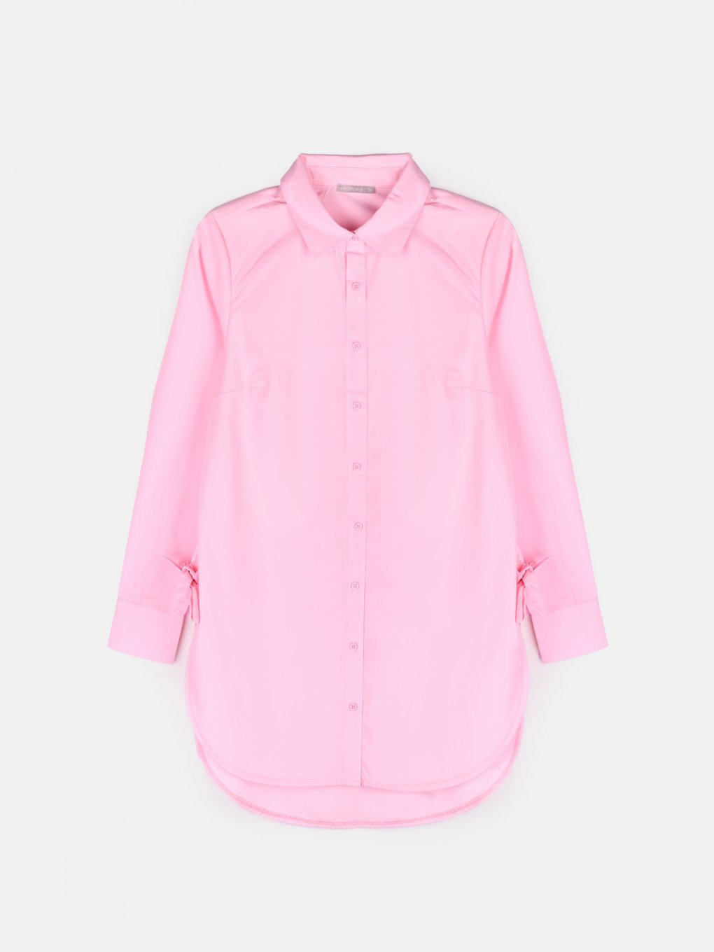 Oversize cotton blend shirt