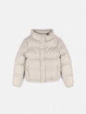 Faux lether padded jacket