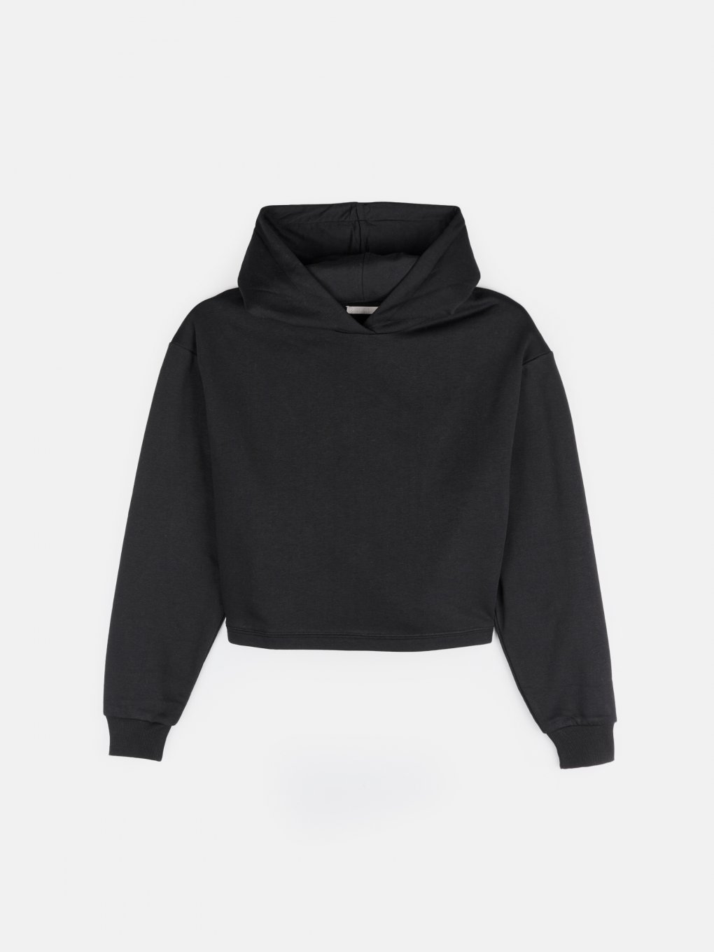 Hoodie with detail on back