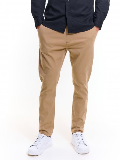 Kalhoty straight slim