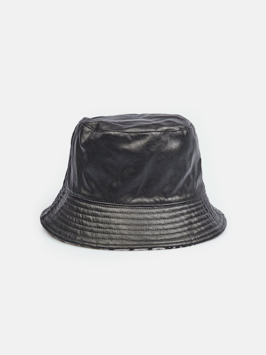 Pălărie bucket reversibilă cu urmă de cocoș