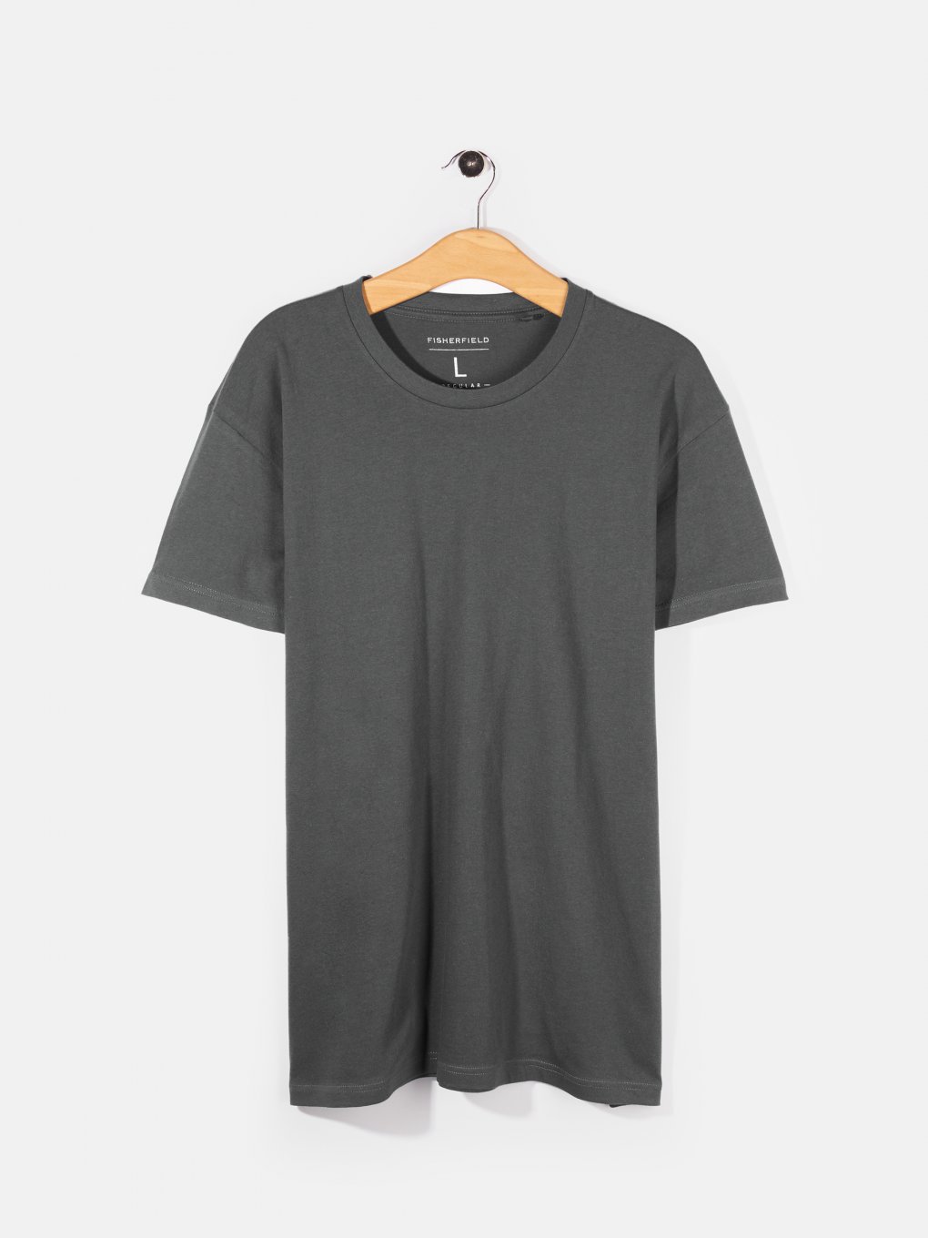 Bawełniany t-shirt basic z krótkim rękawem dla mężczyzn