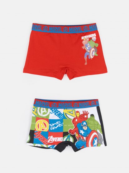 2 pack of boxers Avengers