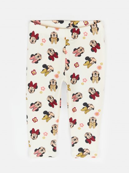 Bawełniane legginsy z Myszką Miki