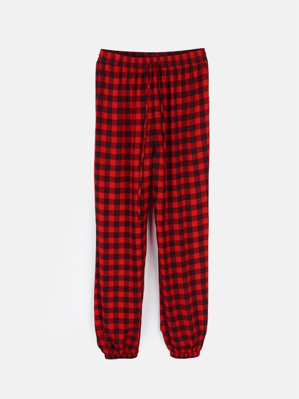 Viskózové pyžamové kalhoty