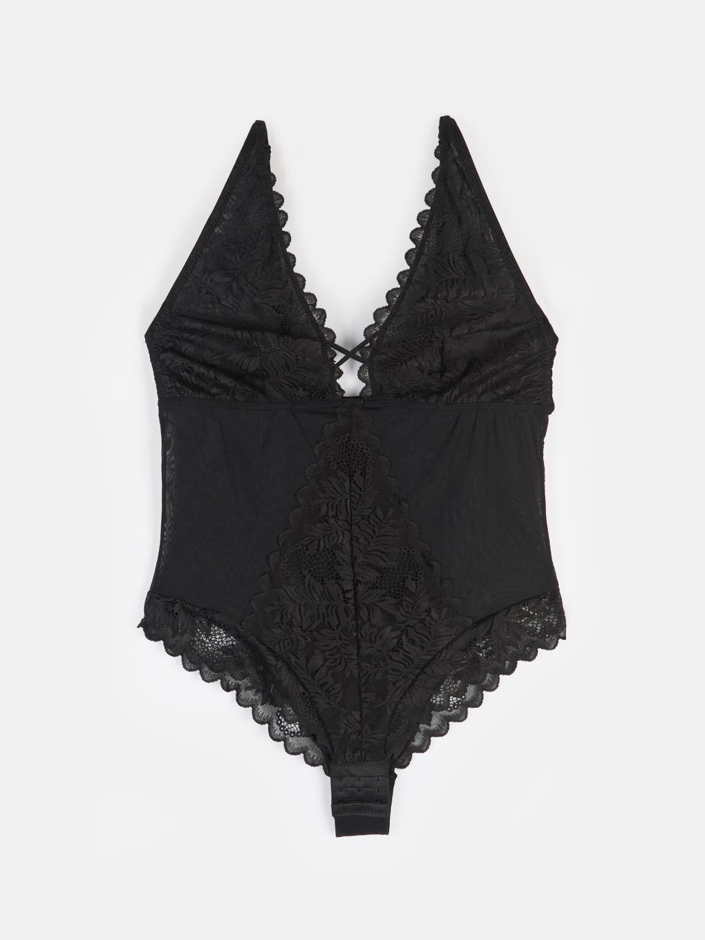 Lace non-wired bodysuit