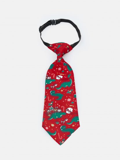 Krawat ze świątecznym motywem