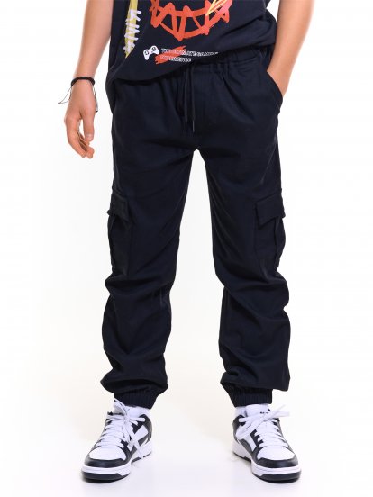Jogger pants with pockets