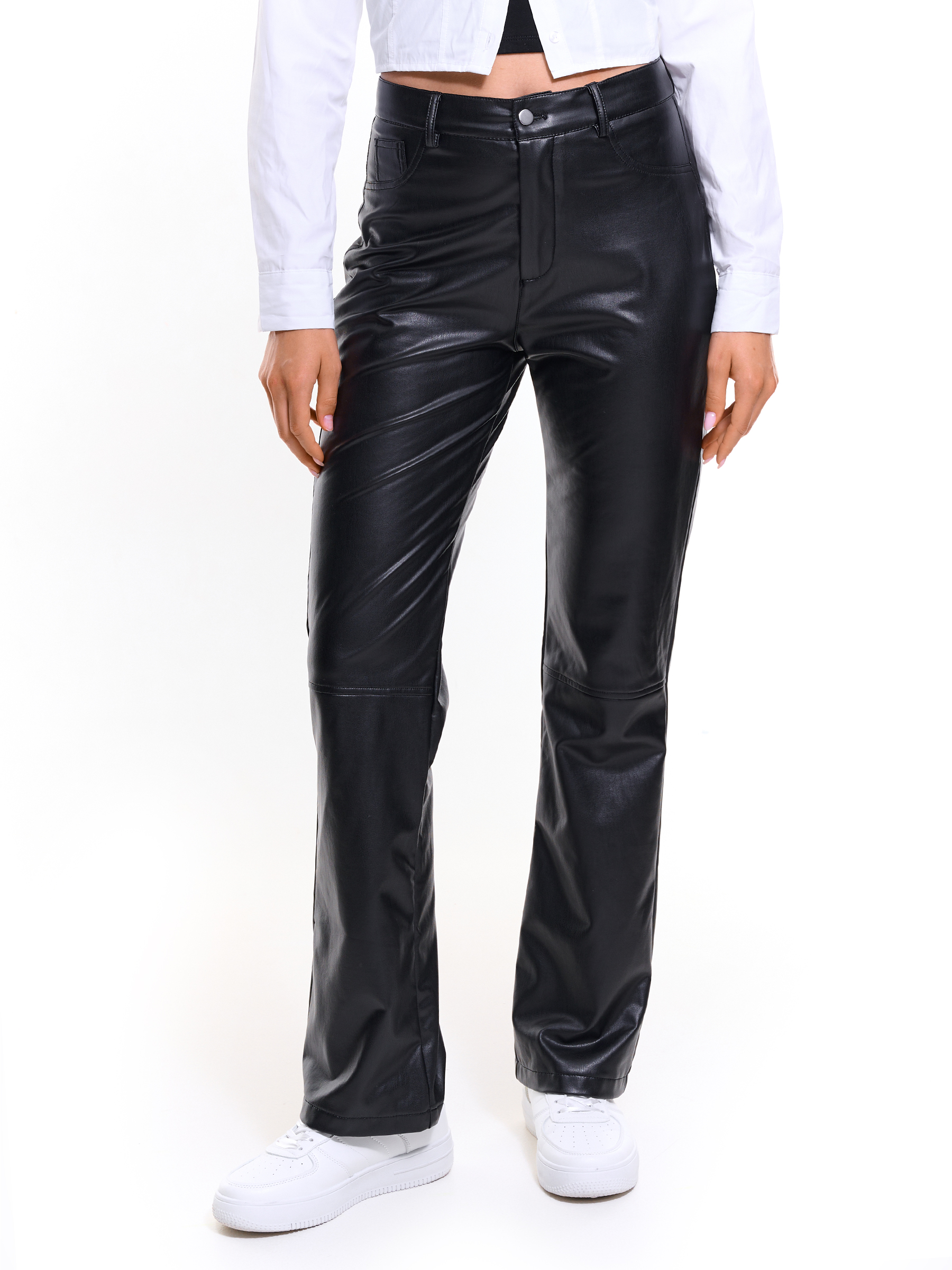 Faux leather pants | GATE