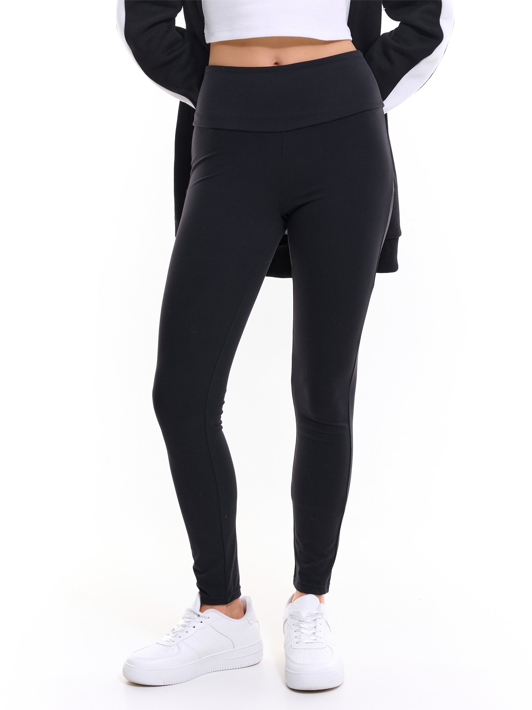 Dolce & Gabbana Black Stretch Ponte Knit Nylon Leggings Pants IT 40, US 6  $845 | eBay