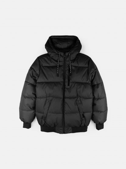 Quilted padded winter jacket
