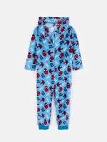 Fleece pyjama jumpsuit Spiderman