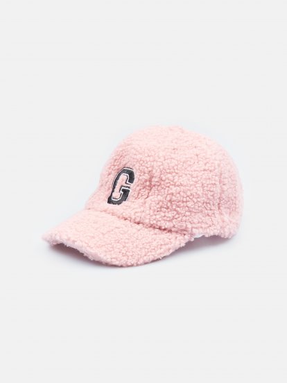 Teddy baseball cap with patch