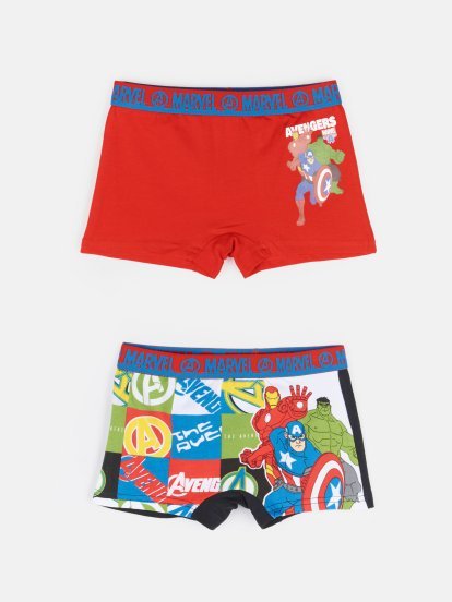 2-pack patterned boxers Avengers