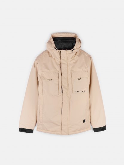 Winter jacket with chest pockets