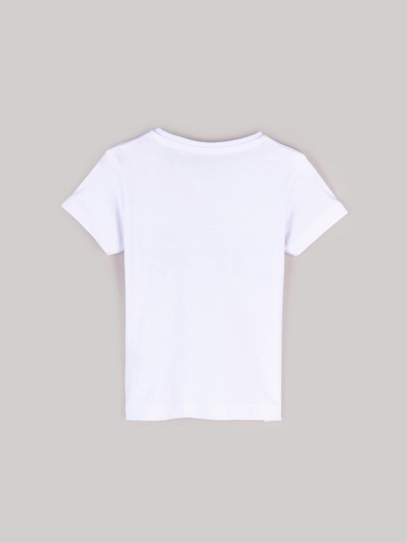 Cotton printed T-shirt