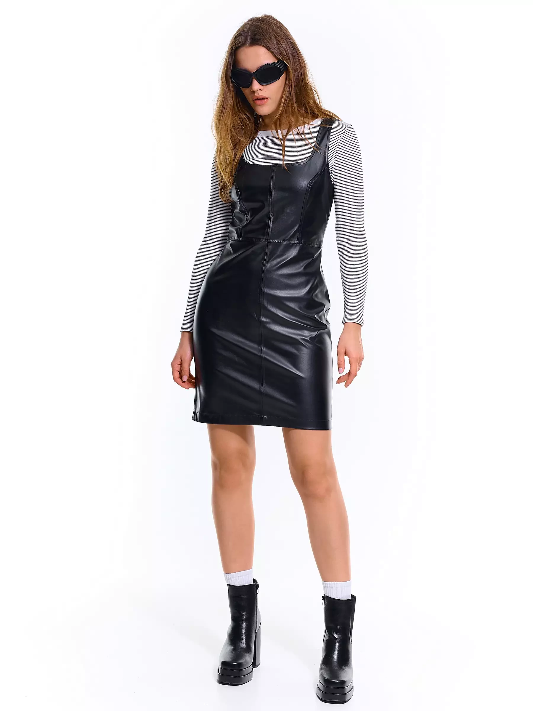 long sweater dress Never Impossible Ribbed Midi Sweater Dress - Taupe
