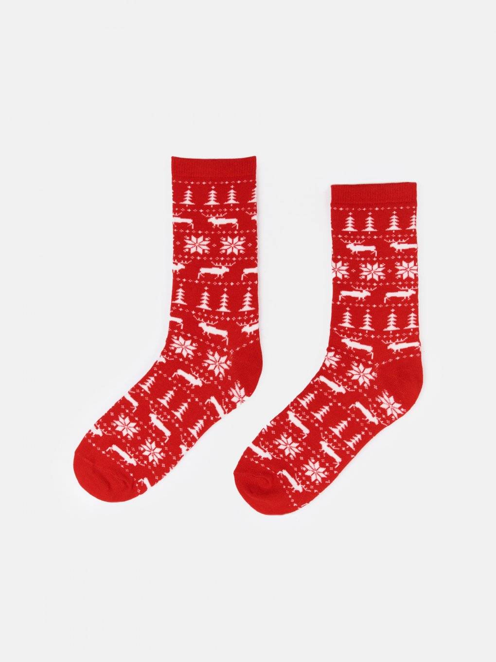 Ponožky s vánočním motivem