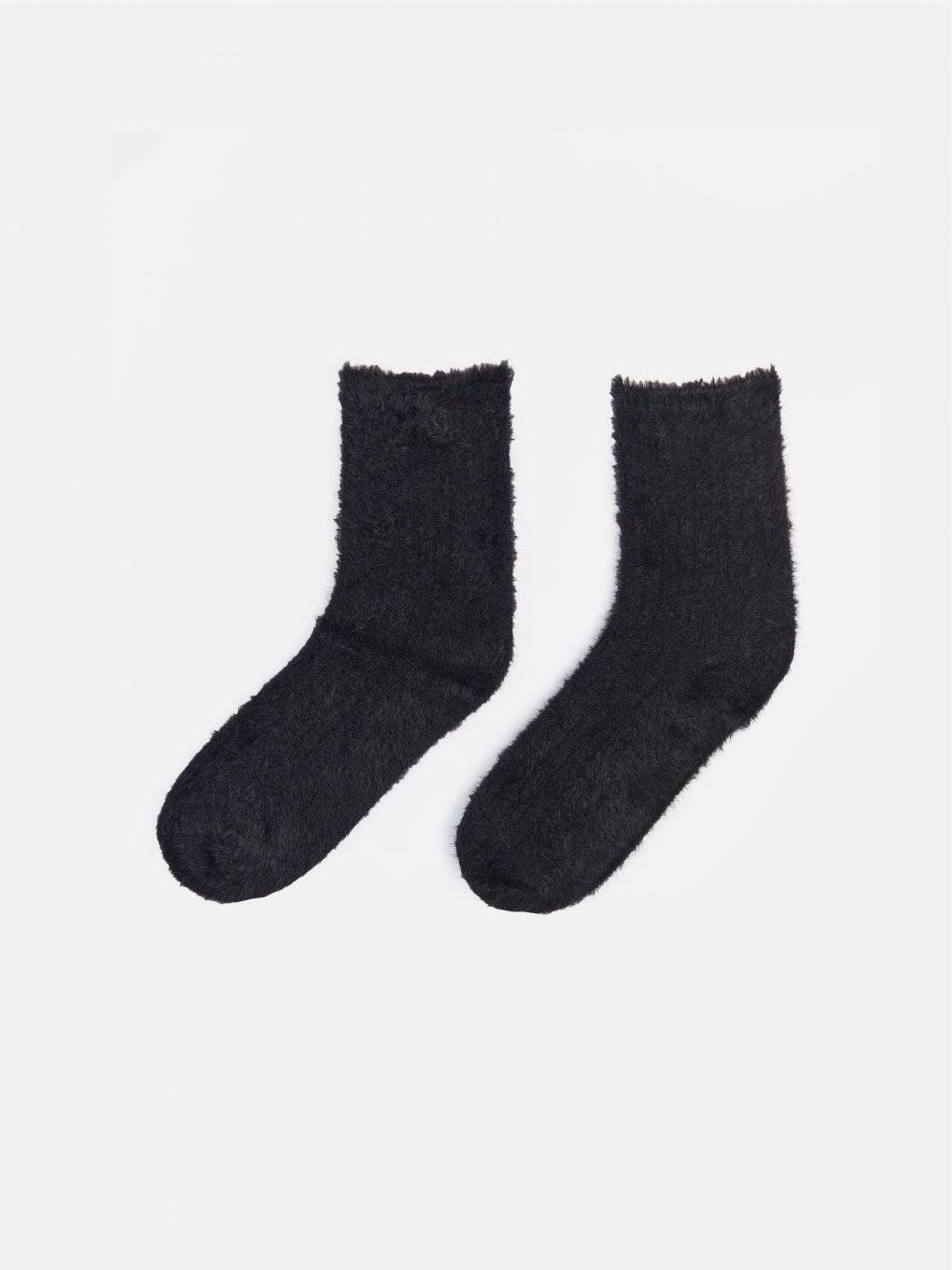Teplé vysoké ponožky
