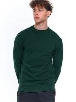 Sweter basic z bawełny