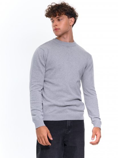Základní bavlněný pulovr