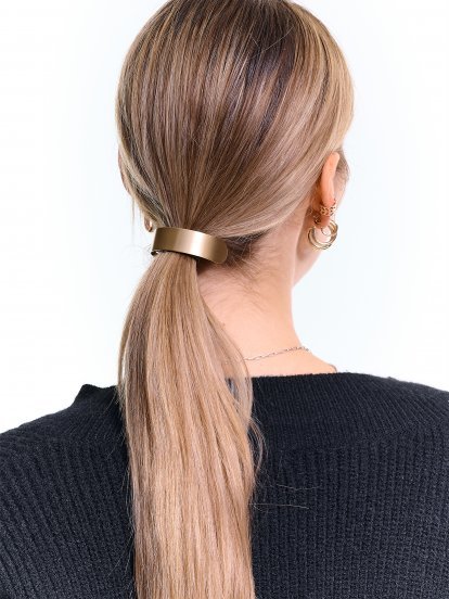 Metal hair clip