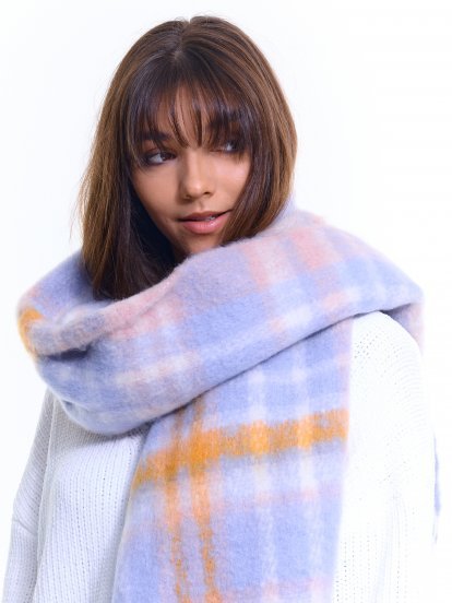 Warm cozy scarf