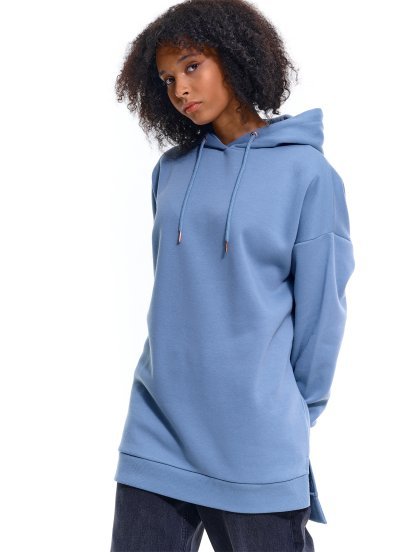 Basic longline hoodie