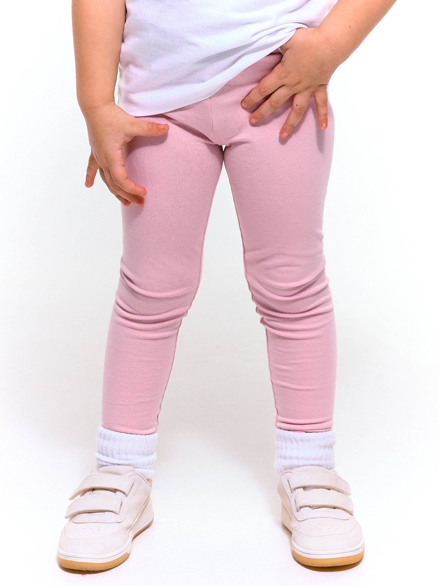 Basic stretch cotton leggings