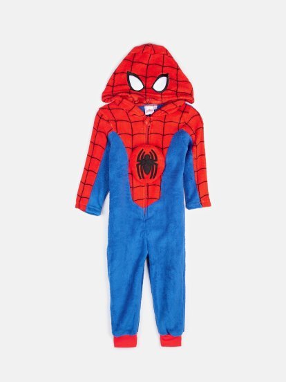 Polarowy kombinezon do piżamy Spiderman