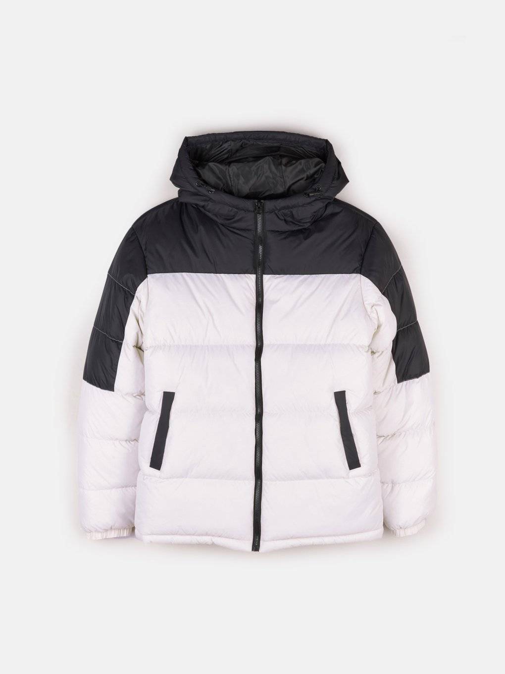 Color block winter jacket