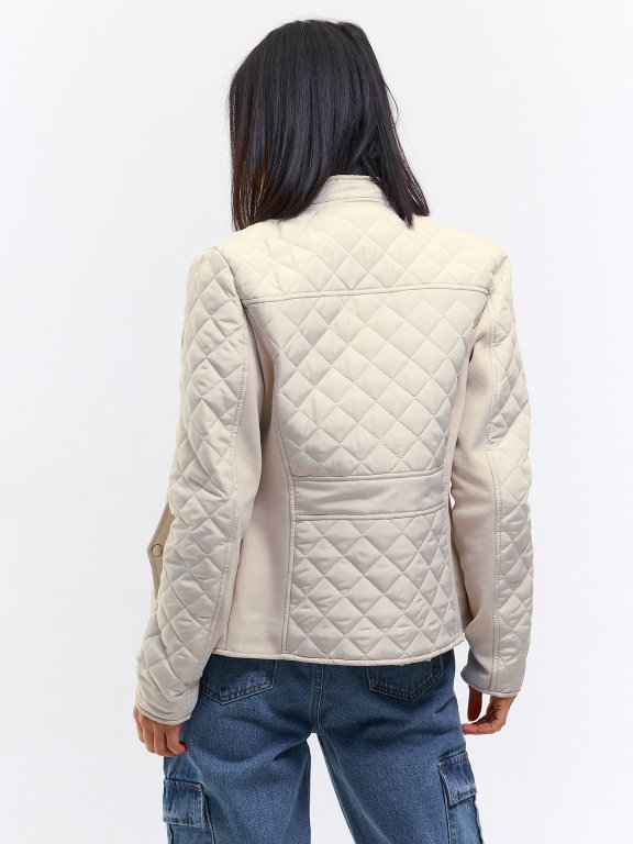 Quilted light padded jacket