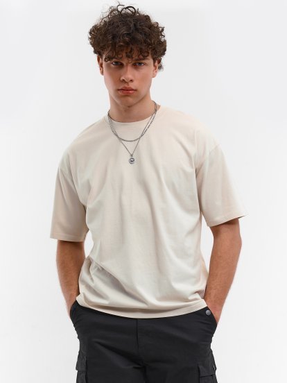 Basic cotton oversized t-shirt