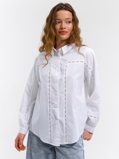 Ladies cotton blouse