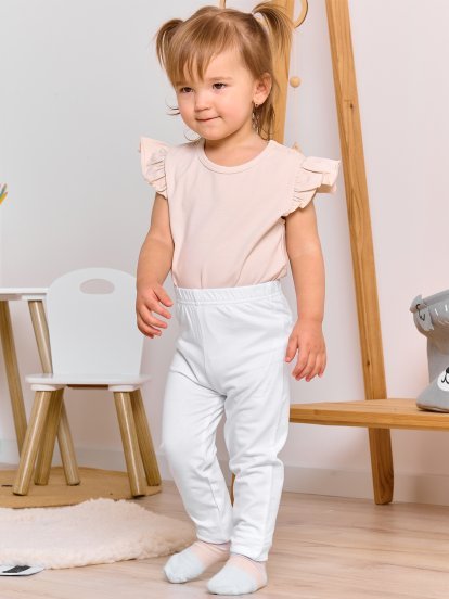 Basic cotton baby leggings